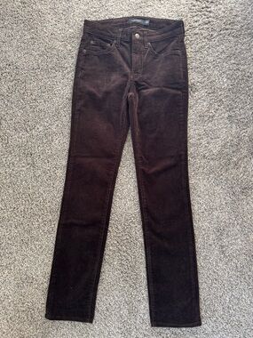Ralph Lauren Women's Dark Brown Corduroy Jeans